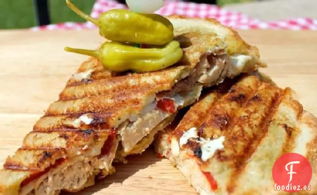 Panini de Pollo Italiano - Mediterránea Recetas