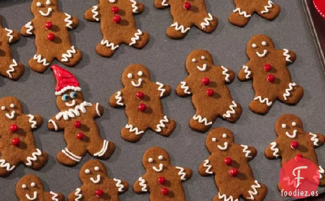 Galletas de Jengibre de Elfo y Amigos