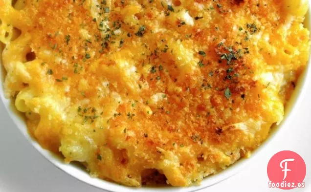 Macarrones con Queso y Suero de Mantequilla