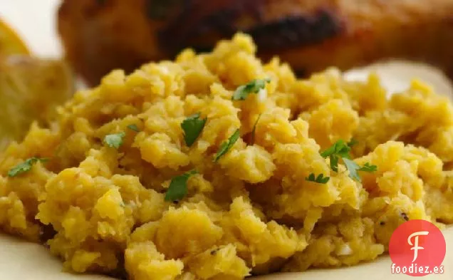 Mofongo Dominicano (Puré de Plátanos)