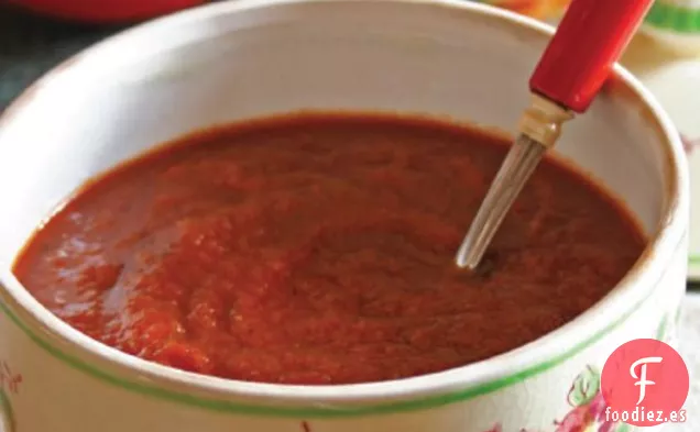 Receta Casera de Salsa de Tomate con Tomate Fresco