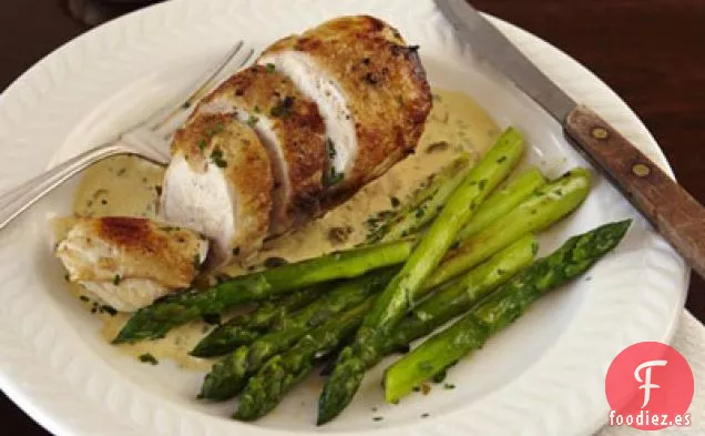 Pollo Con Alcaparras, Mostaza Y Perejil