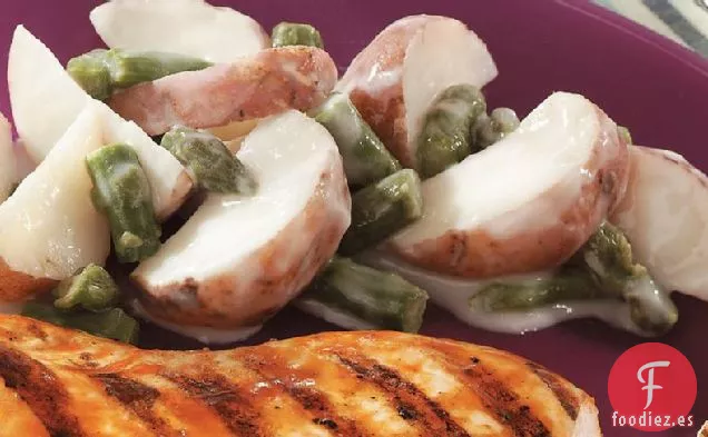 Patatas Cremosas y Espárragos