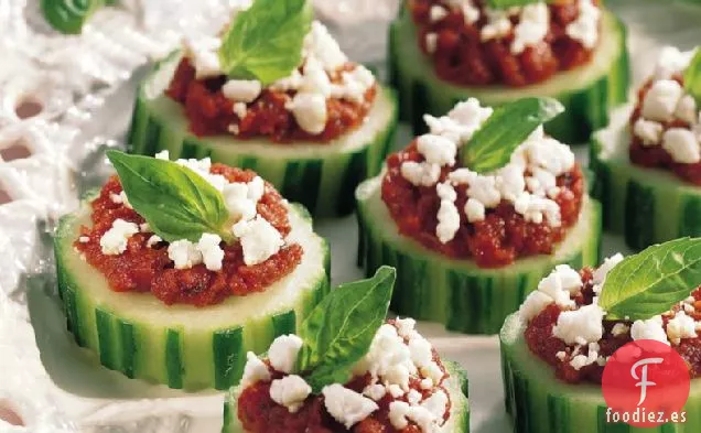 Rodajas de Pepino Sin Gluten Provenzal