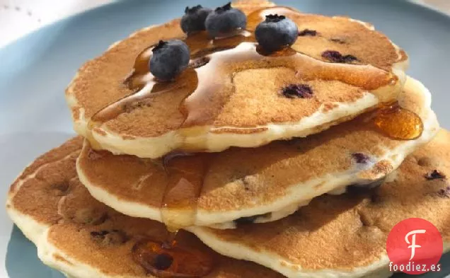 Tortitas De Arándanos (Cocinando Para 2)