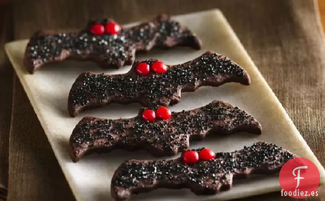 Galletas de Murciélago de Chocolate