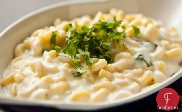 Macarrones con Queso y Mozzarella