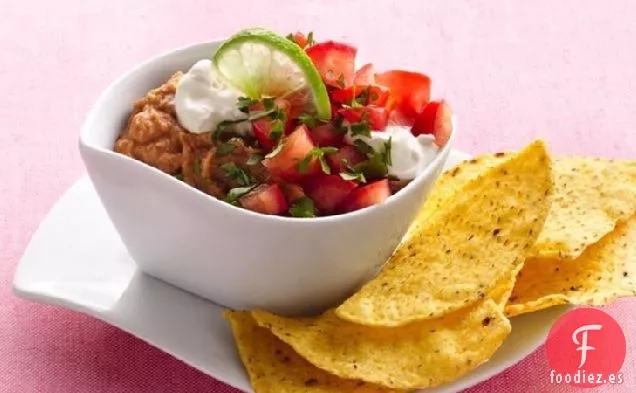 Salsa-Dip de Lima y Frijoles