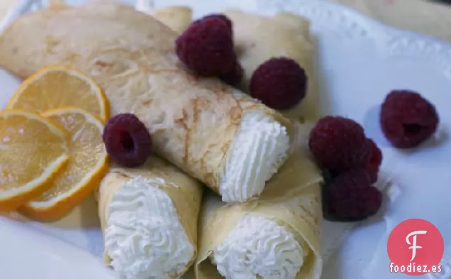 Crepes de Limón y Frambuesa Meyer