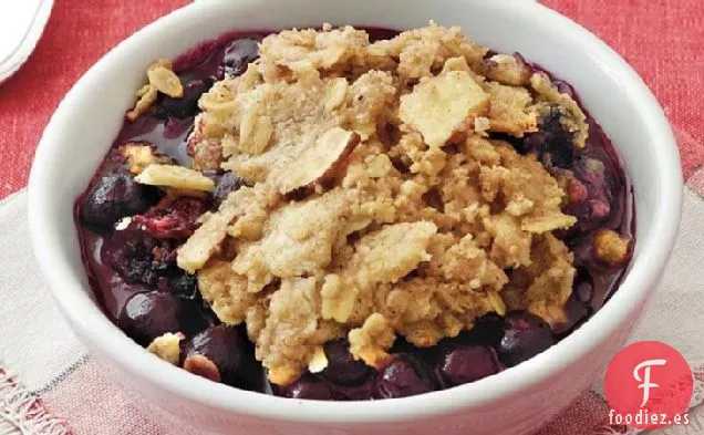 Tarta de Almendras y Arándanos
