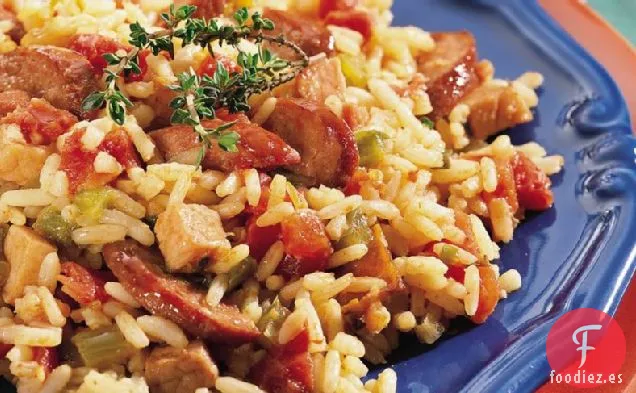 Pollo con Pimientos Asados y Cuscús