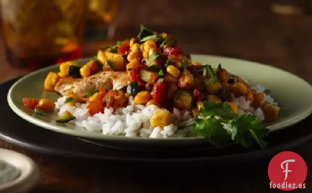 Pollo con Salsa Súper Rápido