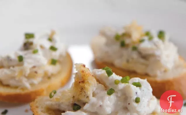 Salsa de Cangrejo Caliente de Cebollino y Cebolla