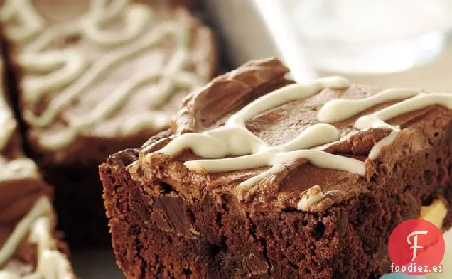 Brownies de Trozos de Chocolate Doble