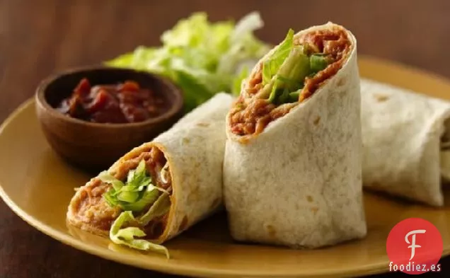 Rollitos de Frijoles Refritos