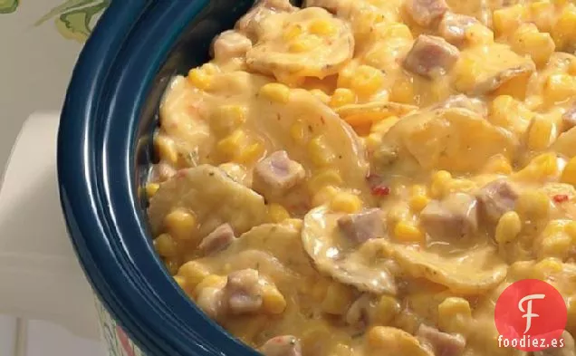 Jamón Gratinado con Queso de Cocción Lenta