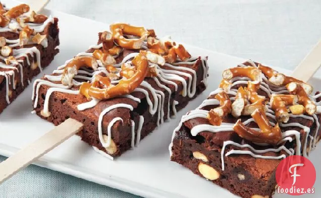 Palitos de Brownie Rocky Road