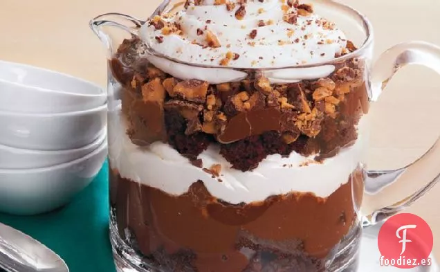 Bagatela de Brownie con Pinchos