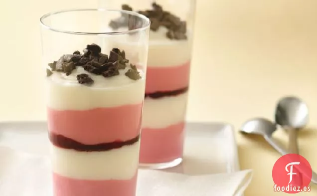 Parfaits de Terciopelo Rojo