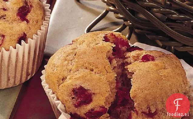 Muffins de Arándano y Naranja (más ligeros )