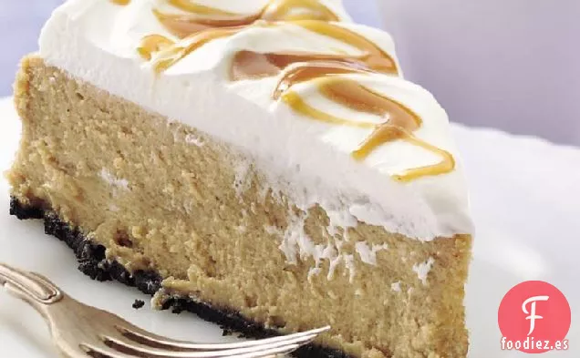 Tarta de Queso con Capuchino y Caramelo