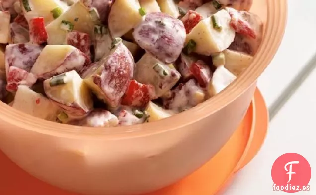 Ensalada de Papas con Pimiento Rojo Asado