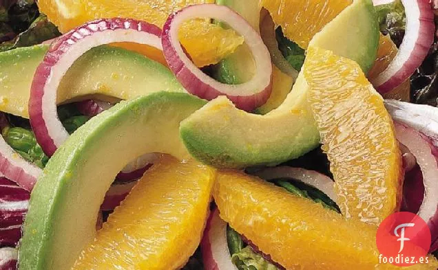 Ensalada de Naranja y Aguacate
