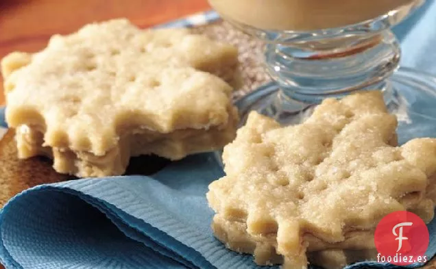 Obleas de Crema de Hoja de Arce