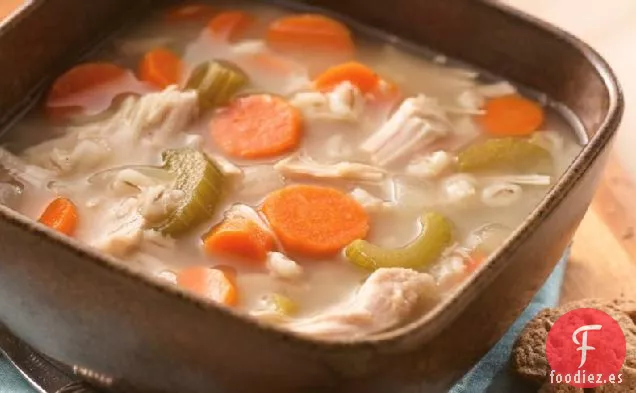 Sopa de Pavo Casera