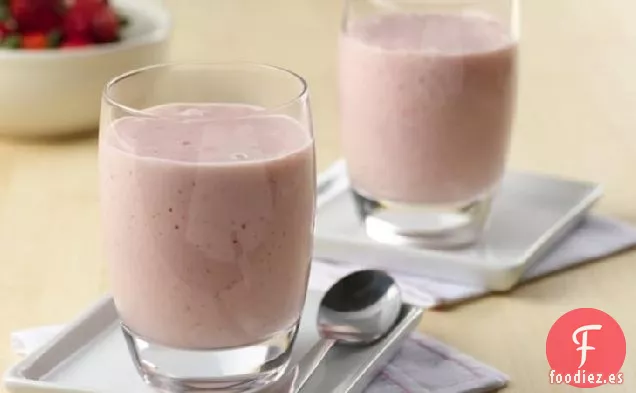 Batidos Fáciles de Fresa y Plátano