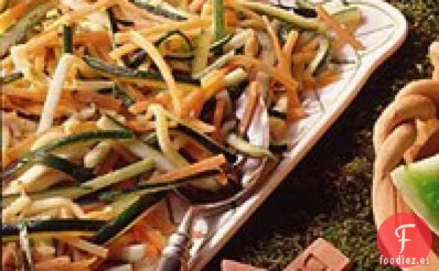 Calabacín y Zanahorias con Hierbas Frescas