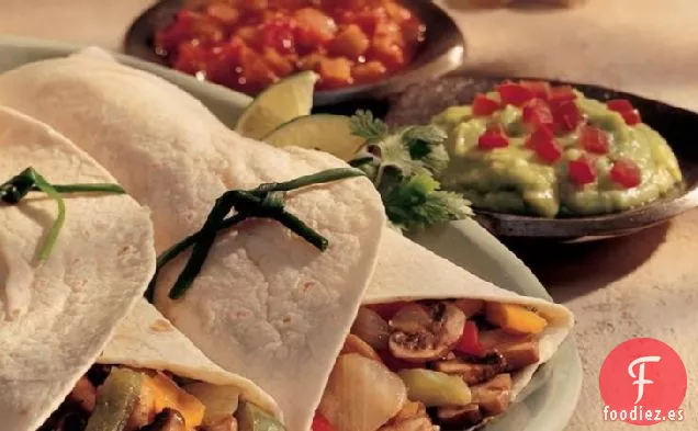 Fajitas de Setas Portabella