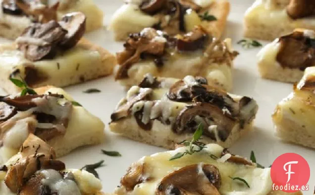 Pizza de Aperitivo de Setas Silvestres