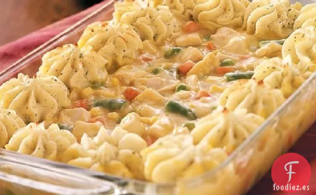 Horneado de Pollo con Papas Ranch