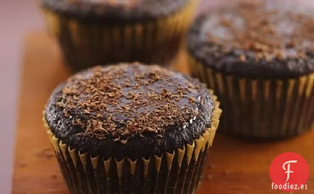 Cupcakes de Chocolate Negro