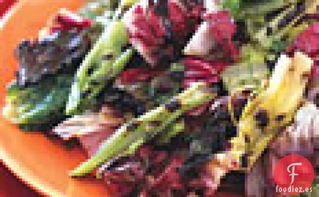 Ensalada de Achicoria a la Parrilla con Aderezo de Jerez y Mostaza