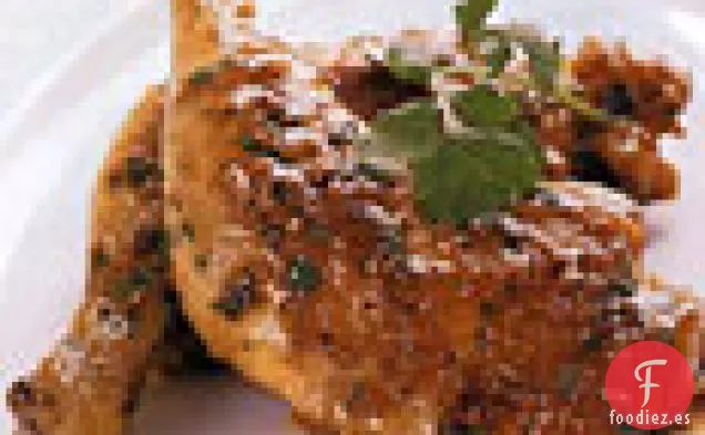 Pollo con Semillas de Cilantro y Mostaza