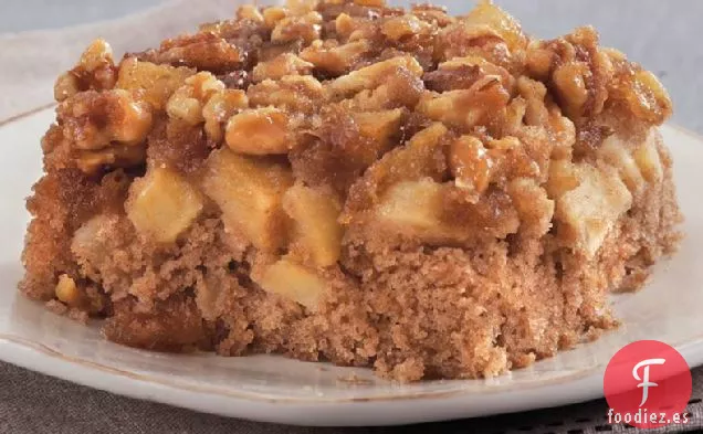 Pastel de Manzana y Especias Boca Abajo