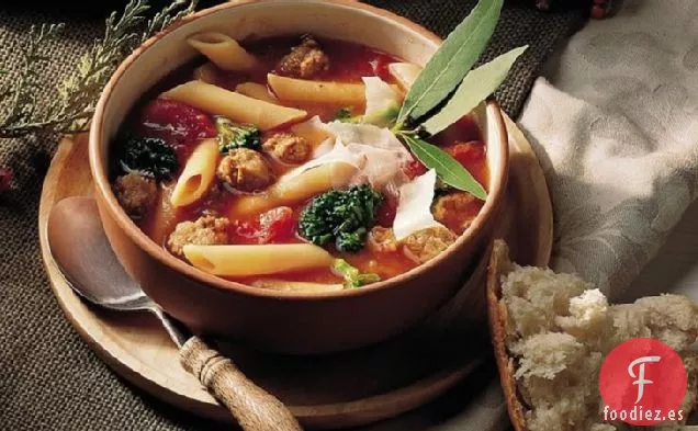 Sopa de Salchicha Italiana