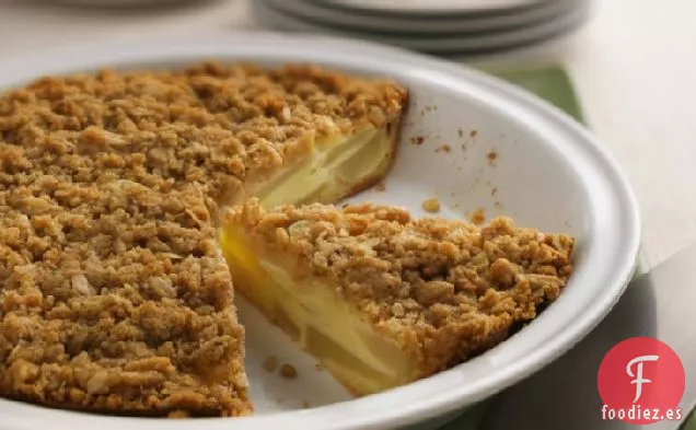 Pastel de Natillas de Pera Increíblemente Fácil