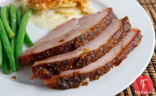 Jamón de Jengibre con Costra de Bourbon