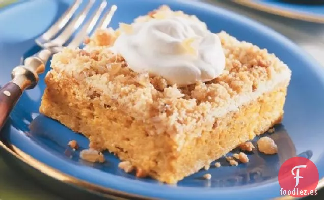 Crumble de Calabaza con Jengibre