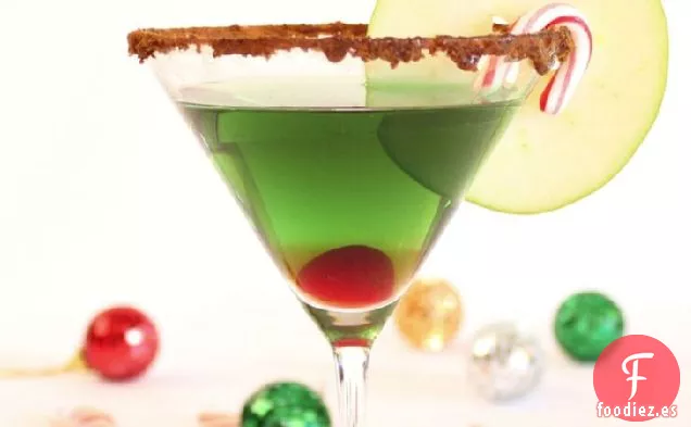 Martini de Manzana con Caramelo de Canela