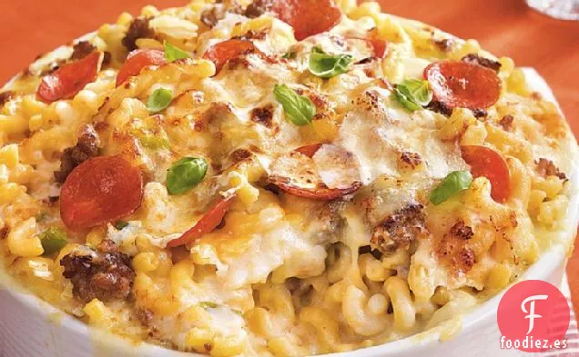 Macarrones para Pizza y Queso