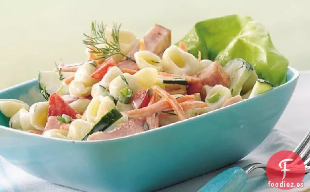 Ensalada de Verduras y Jamón de Jardín