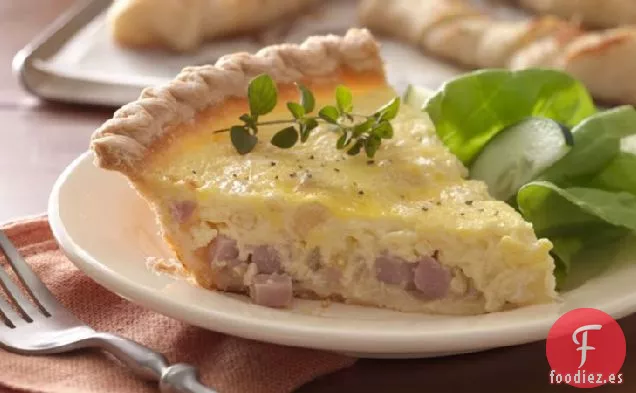 Quiche de Jamón y Cebolla Dulce