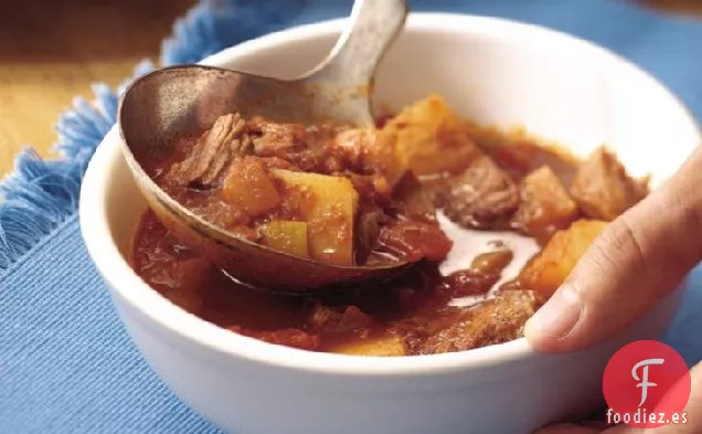 Estofado de Carne con Chile de Cocción Lenta