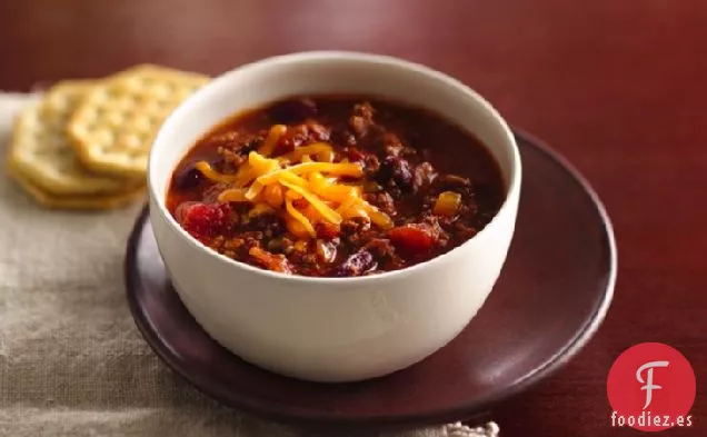 Chile Favorito de la Familia de Cocción Lenta