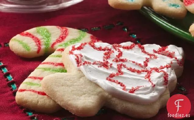 Vidrieras y Galletas Navideñas para Espolvorear