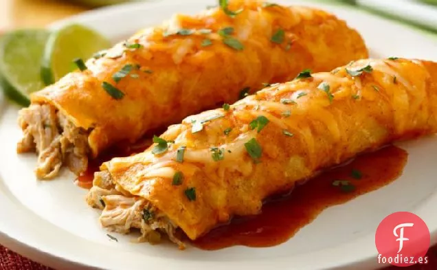 Enchiladas Cremosas de Pollo con Lima